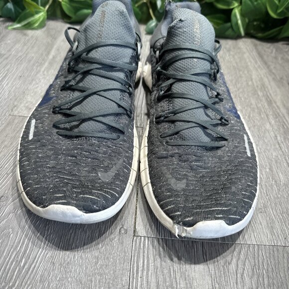 Nike Free Run 5.0 Shoes Mens 9.5 Anthracite Medium Ash Running Comfort READ